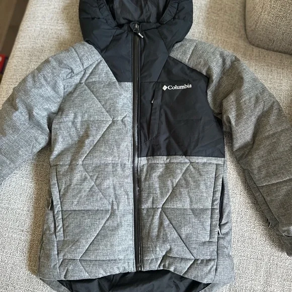 Columbia Charcoal Quilted Jacket - Picture 2 of 2